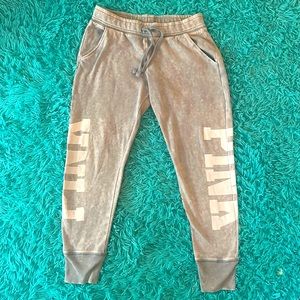 PINK- multicolored joggers with drawstring US M